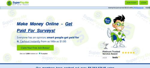 superpayme paid surveys make money online